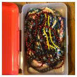 Container Full of Mixed Bead & Shell Necklaces