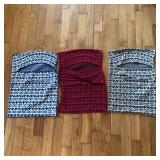 (3) Mark Cross Knit Protector Dust Bag Lot
