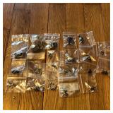 (20) Pairs of Mixed Pierced Earrings
