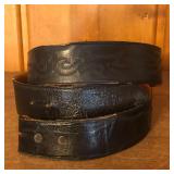 Men's Littles San Antonio Western Leather Belt