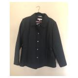 Womens LARRY LEVINE Quilted Waterproof Jacket