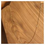 14K Gold Box Chain Necklace