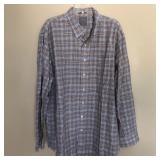 Mens ENRO Non Iron Cotton Long Sleeve Button Shirt