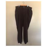 Womens DENIM & CO Brown Dress Pants