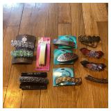 (11) Mixed Hair Barrette Clip Lot