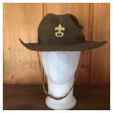 Early 1900s Boy Scouts Official Hat with Pin BSA