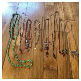 Mixed Lot of 10 Costume Jewelry Necklace
