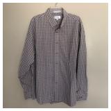 Mens ENRO Non Iron Poplin Long Sleeve Button Shirt
