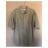 Mens ENRO Non Iron Short Sleeve Button Shirt