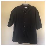 Mens ENRO Non Iron Twill Short Sleeve Button Shirt
