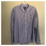 Mens CUTTER & BUCK Long Sleeve Button Shirt