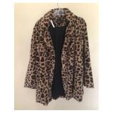 Womens LOVE TREE Soft Faux Fur Jacket Coat