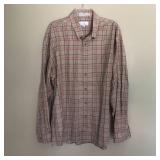 Mens ENRO Non Iron Twill Long Sleeve Button Shirt