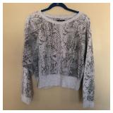 Womens OCEAN DRIVE Long Sleeve Crop Sweater