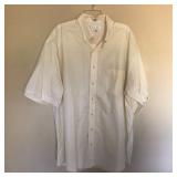Mens ENRO Non Iron Twill Short Sleeve Button Shirt
