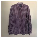 Mens CUTTER & BUCK Long Sleeve Button Shirt