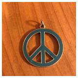 Peace Sign Pendant