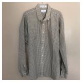 Mens ENRO Non Iron Poplin Long Sleeve Button Shirt