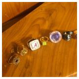 Mixed Lot of Costume Rings