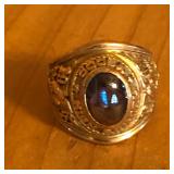 10K Gold 1965 Coosa High School Class Ring