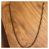 Gold / Brass Tone Vintage Link Necklace