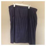 Womens TERRY LEWIS Leather Skirt
