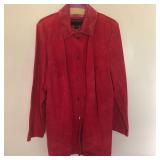 Womens BERNARDO Suede Leather Jacket