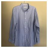 Mens COOPER & STEWART Long Sleeve Button Shirt