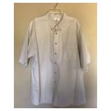 Mens ENRO Non Iron Twill Short Sleeve Button Shirt