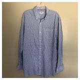Mens CUTTER & BUCK Long Sleeve Button Shirt