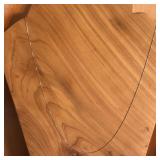 14K White Gold Fine Box Chain Necklace
