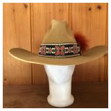 John B Stetson 4X Beaver Cowboy Hat XXXX 7 1/8