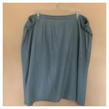 Womens TERRY LEWIS Leather Skirt