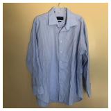 Mens DAVID DONAHUE Long Sleeve Button Shirt
