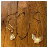 Mixed Lot of 3 Costume Jewelry Necklace