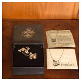 Sterling Silver Franklin Mint Silver Balls Pendant