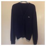 Men's Vintage Izod Lacoste Button Cardigan Sweater