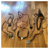 Mixed Lot of 10 Costume Jewelry Necklace