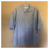 Mens ENRO Non Iron Cotton Short Sleeve Shirt