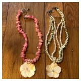 Mixed Lot of 2 Costume Jewelry Necklace