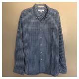 Mens ENRO Non Iron Cotton Long Sleeve Button Shirt