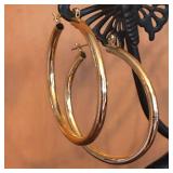 14K Gold Hoop Earrings