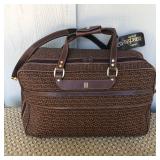 Mark Cross Monogram Overnight Carry Luggage Bag