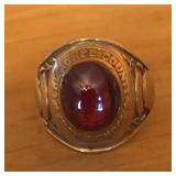 10K Gold 1959 Cherokee Co High School Class Ring
