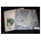Two records: YES Relayer & Joni Mitchell "Ladies"