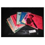 Twelve 45rm records: Pearl Bailey & Cootie William