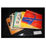 Eleven 45m records: Artie Shaw Plays extended play