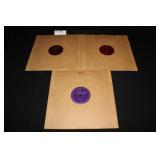 Three 1950s 78rpm records: Charlie Barnet Bunny 10