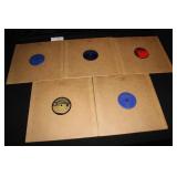 Five 78rpm records: The Clovers Comin