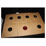 Seven 78 single records: Fantasy Dave Brubeck A Fo